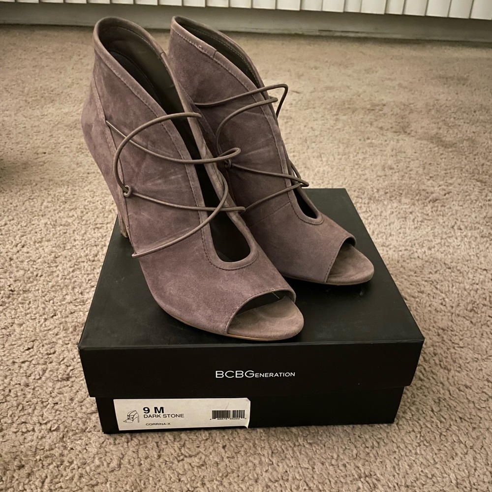 BCBG strappy heel